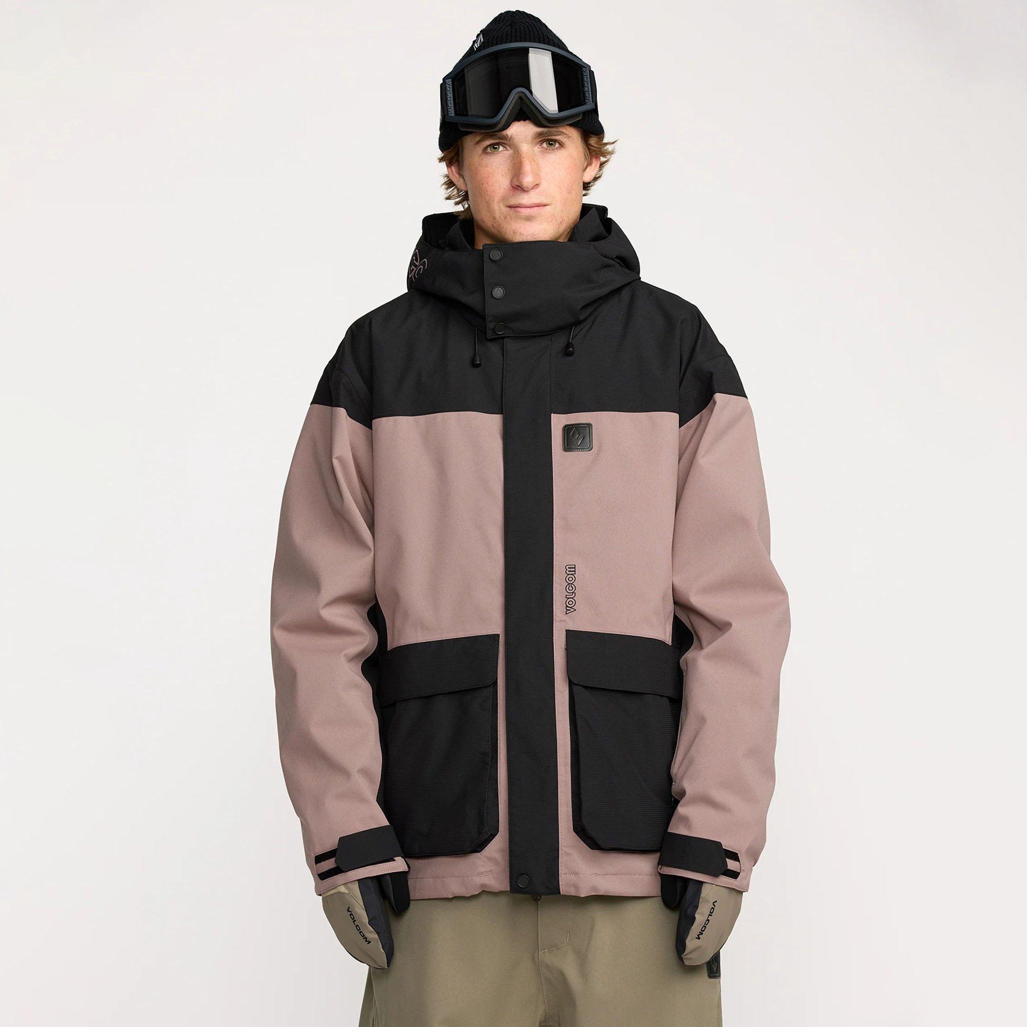 Volcom | Men's Kleveland Jacket, Mauve, Size Large