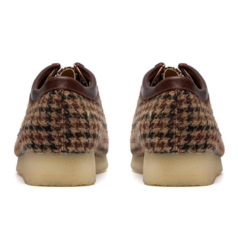 Clarks Men's Wallabee Harris Tweed Shoe