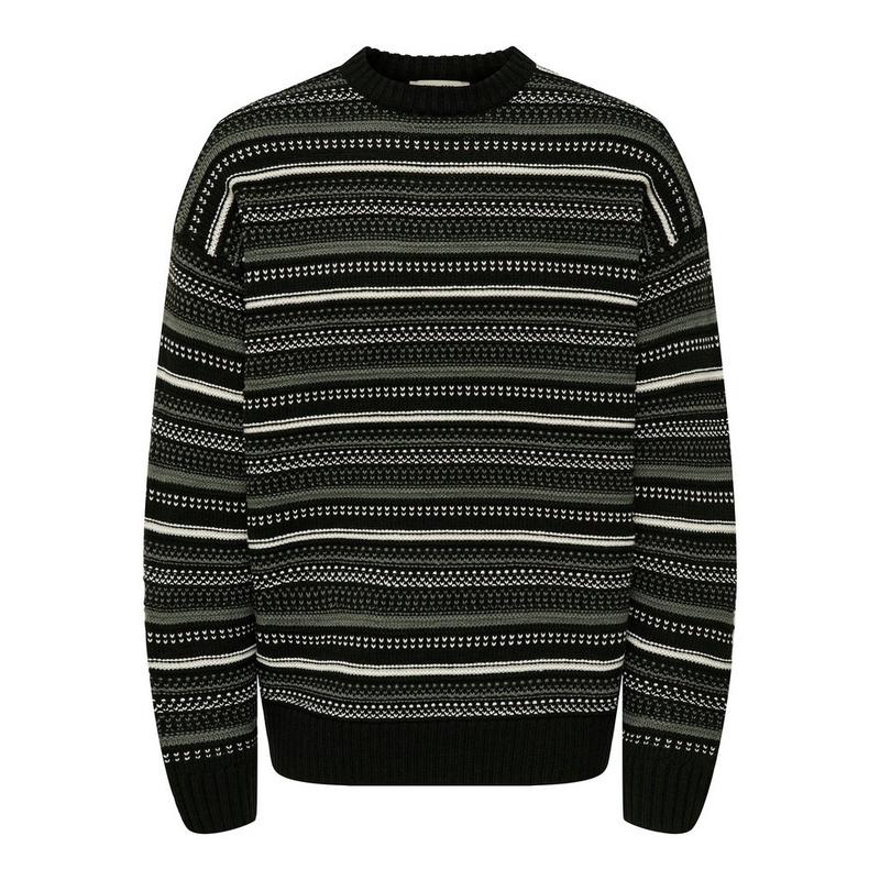Only & Sons Chandail en tricot Roy pour hommes