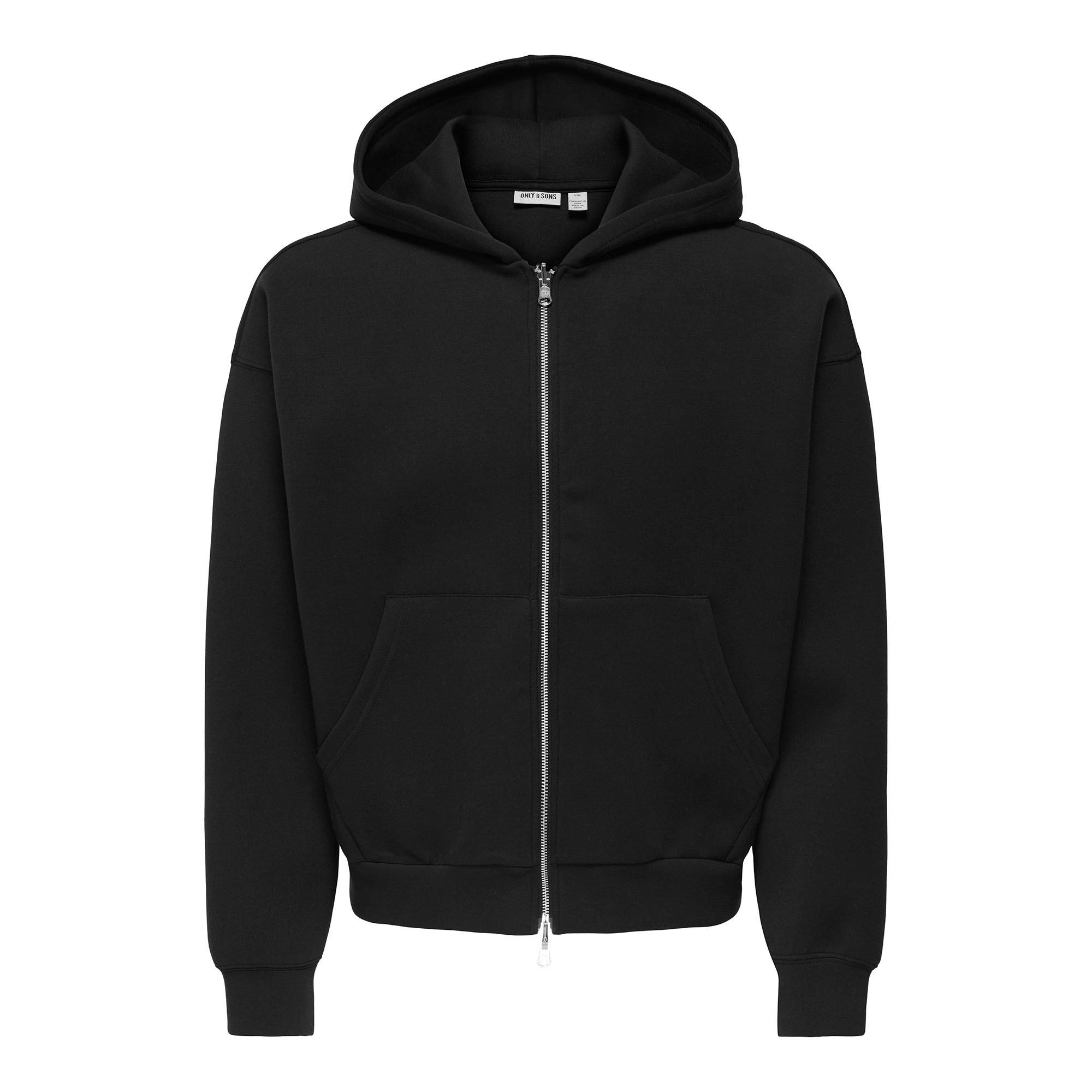 Men's Goyle Boxy Full-Zip Hoodie | Only & Sons | Sporting Life Online