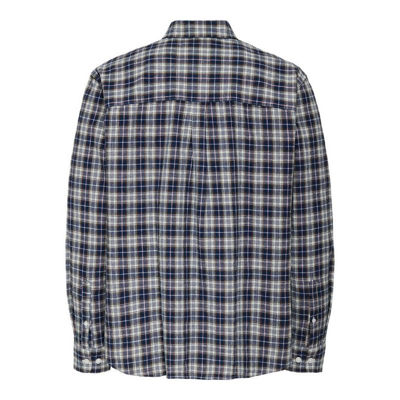 Only & Sons Chemise &agrave; carreaux &agrave; manches longues Rafael pour hommes