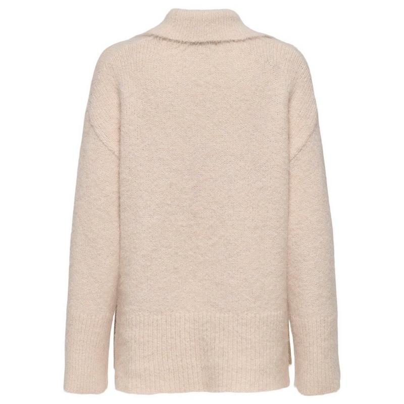 Only Chandail polo en tricot Maggie pour femmes