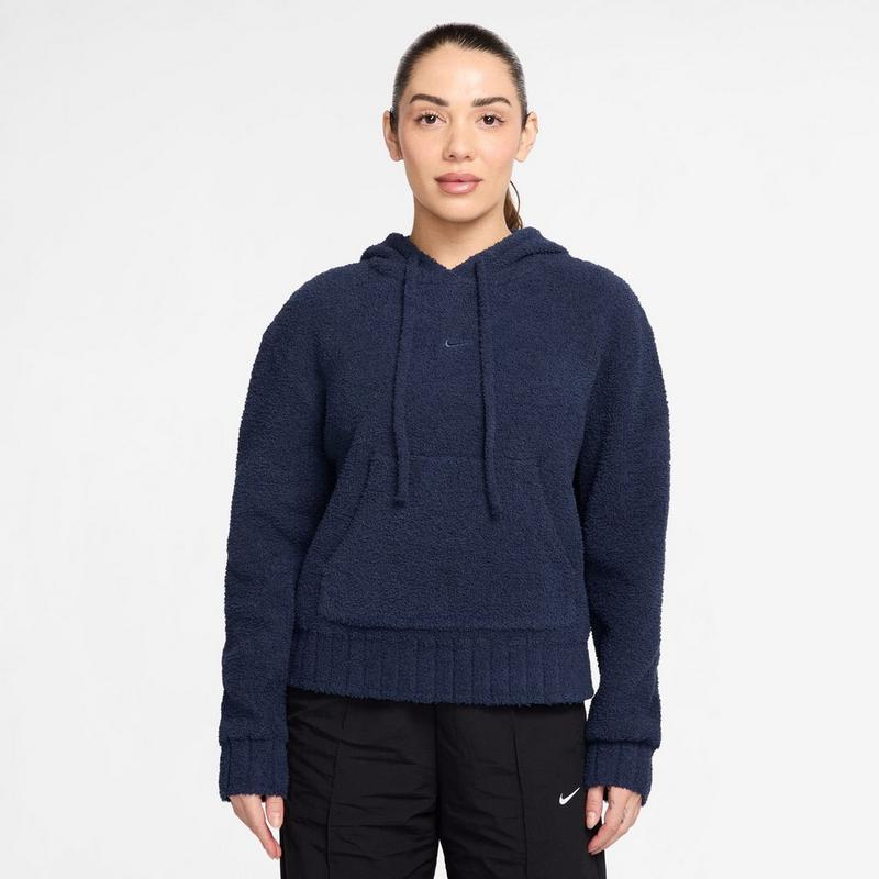 Nike Chandail &agrave; capuchon tricot&eacute; Phoenix Cozy Boucl&eacute; Loose pour femmes