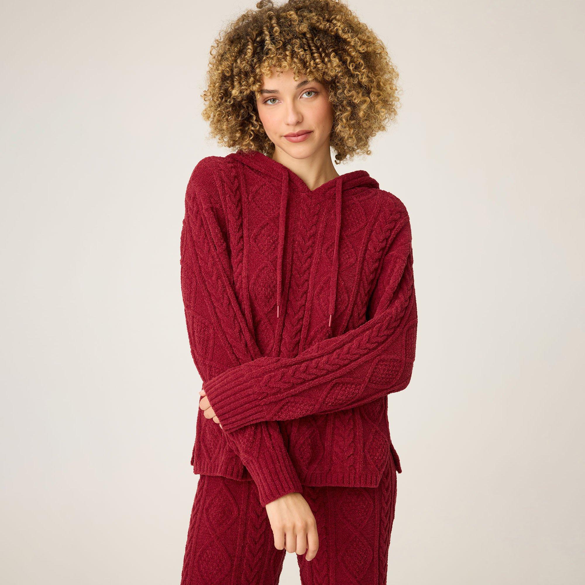 Women's Chenille Cable Knit Hoodie | PJ Salvage | Sporting Life Online