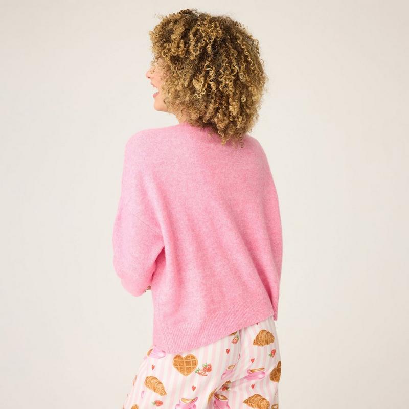 PJ Salvage Chandail Caf&eacute; et Croissants Snuggle pour femmes