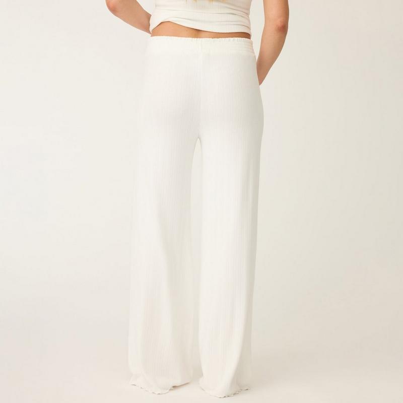 PJ Salvage Pantalon Pointelle Essentials pour femmes