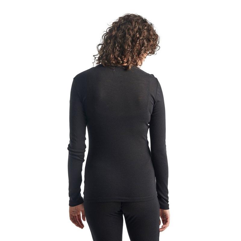 Icebreaker Haut thermique Merino 175 Everyday &agrave; manches longues et col rond pour femmes