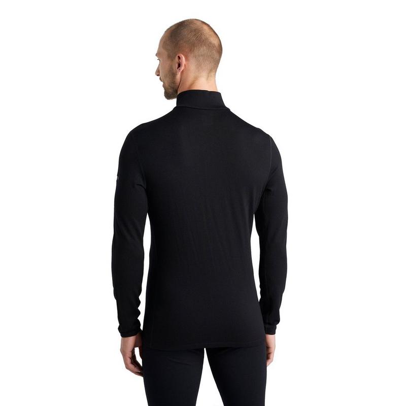 Icebreaker Haut thermique &agrave; manches longues et demi-glissi&egrave;re Merino 260 Tech pour hommes
