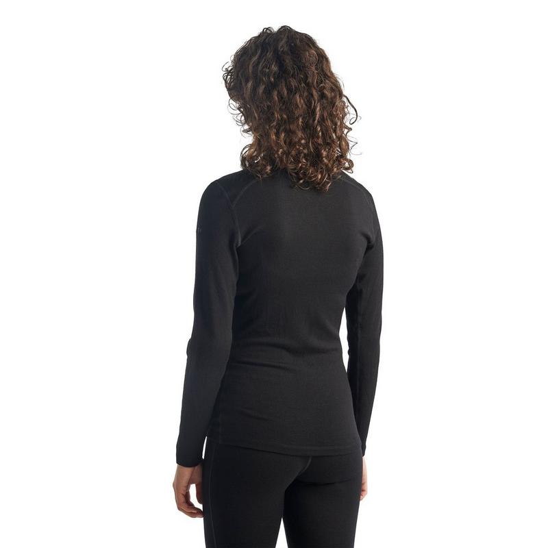 Icebreaker Haut thermique &agrave; manches longues et demi-glissi&egrave;re Merino 260 Tech pour femmes