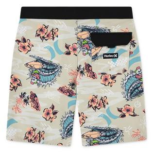 Hurley Short de bain Doodle Isle pour gar&ccedil;ons juniors [8-16]