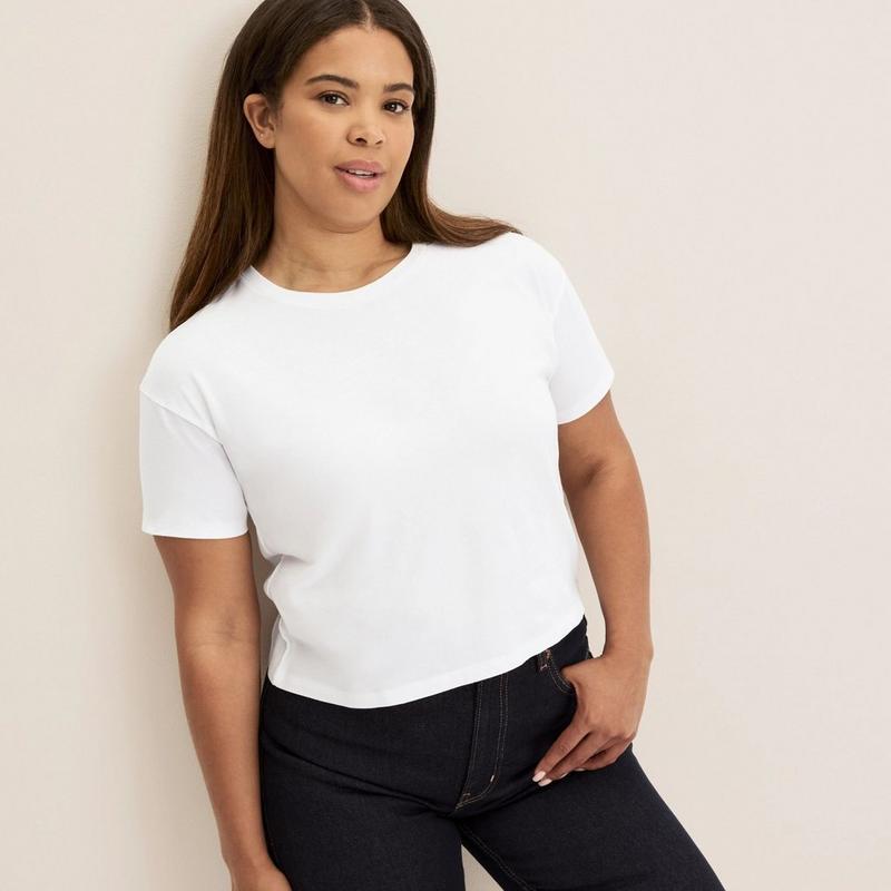 Knix T-shirt en coton teint min&eacute;ral pour femmes