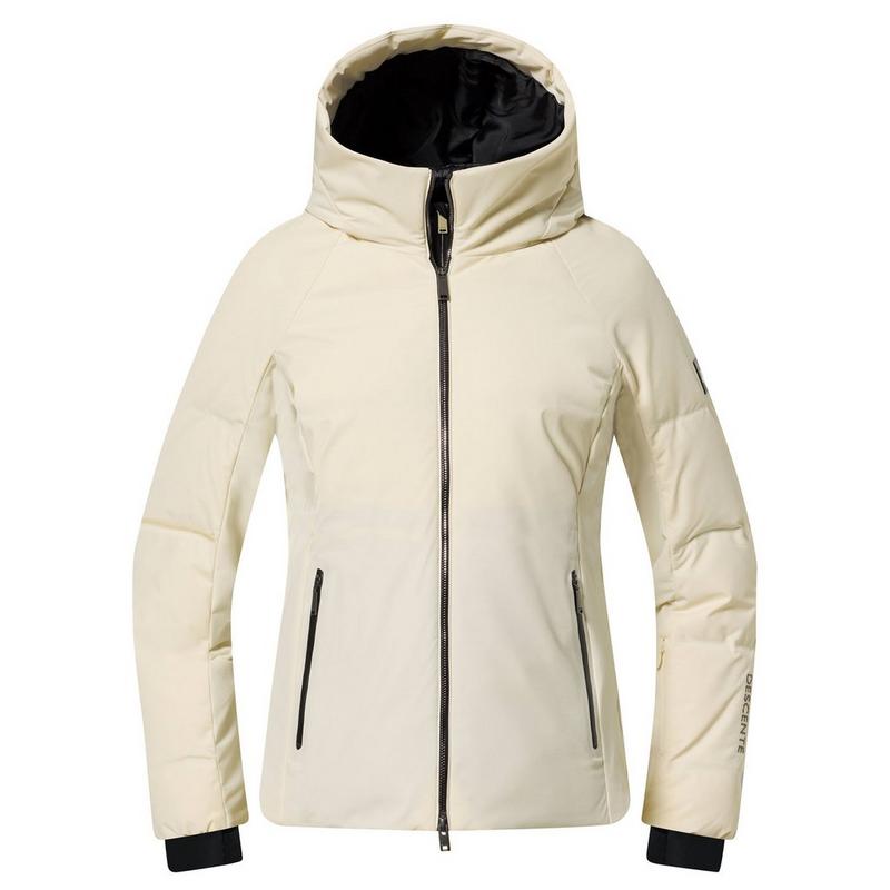 Descente Manteau en duvet &agrave; col double pour femmes