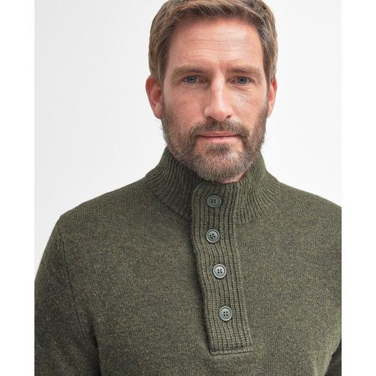 Men's Essential Patch Half-Zip Sweater | Barbour | Sporting Life