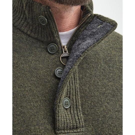 Men's Essential Patch Half-Zip Sweater | Barbour | Sporting Life