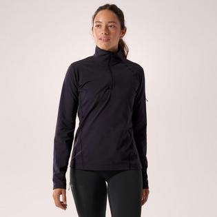Arc'teryx Haut à col à glissière Rho pour femmes