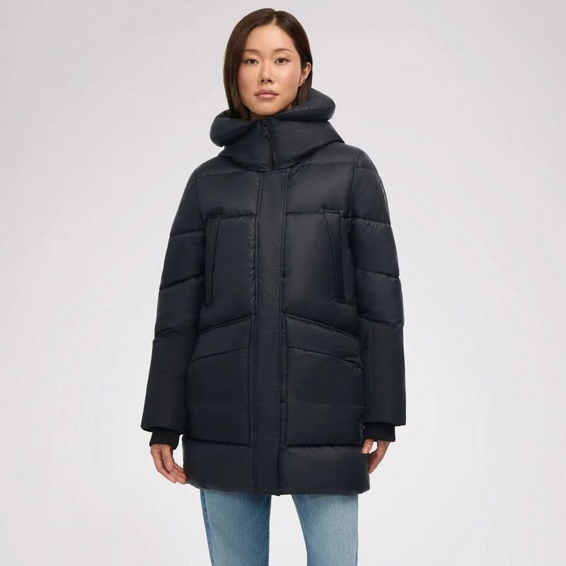 Pajar Parka matelass&eacute; mi-longue Heirani pour femmes