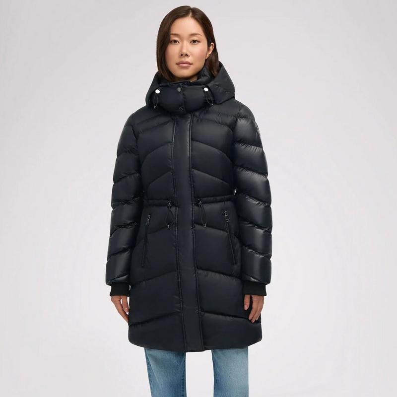 Pajar Manteau matelass&eacute; mi-long Saturn pour femmes