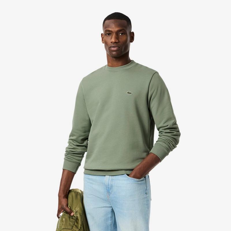 Lacoste Chandail en molleton coupe classique pour hommes