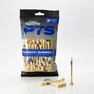 Pride Sports Pride ProLength Plus 3.25" Bamboo Golf Tees (75 Pack)