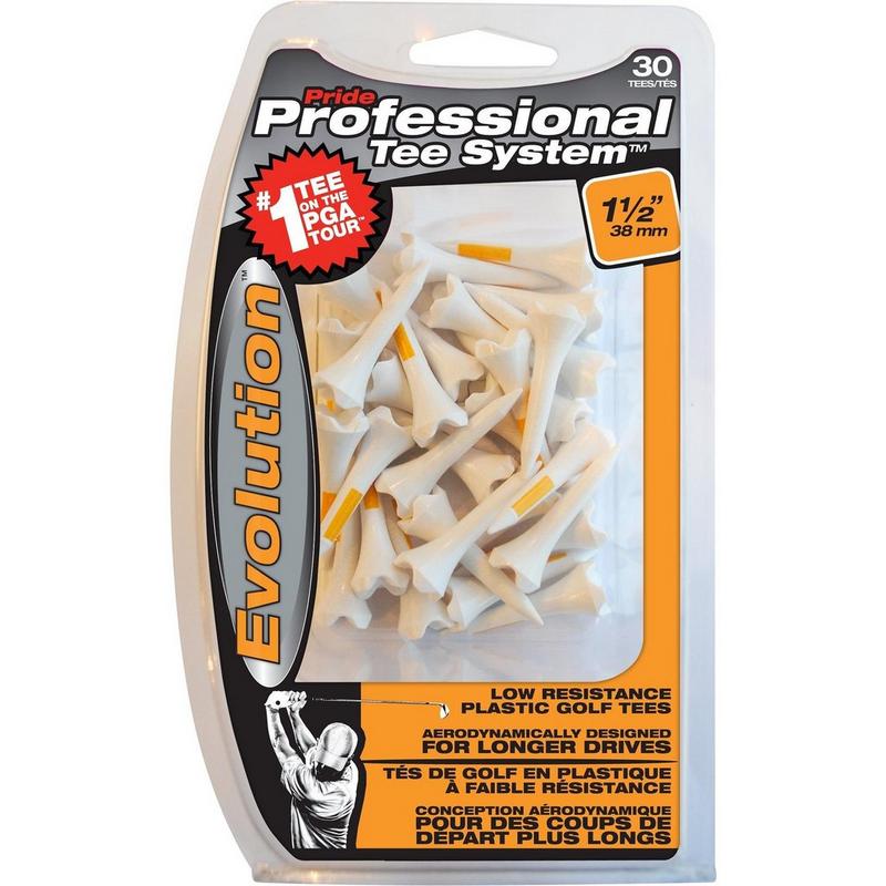 Pride Sports Pride Performance Mini 1.5" Plastic Golf Tees (30 Pack)