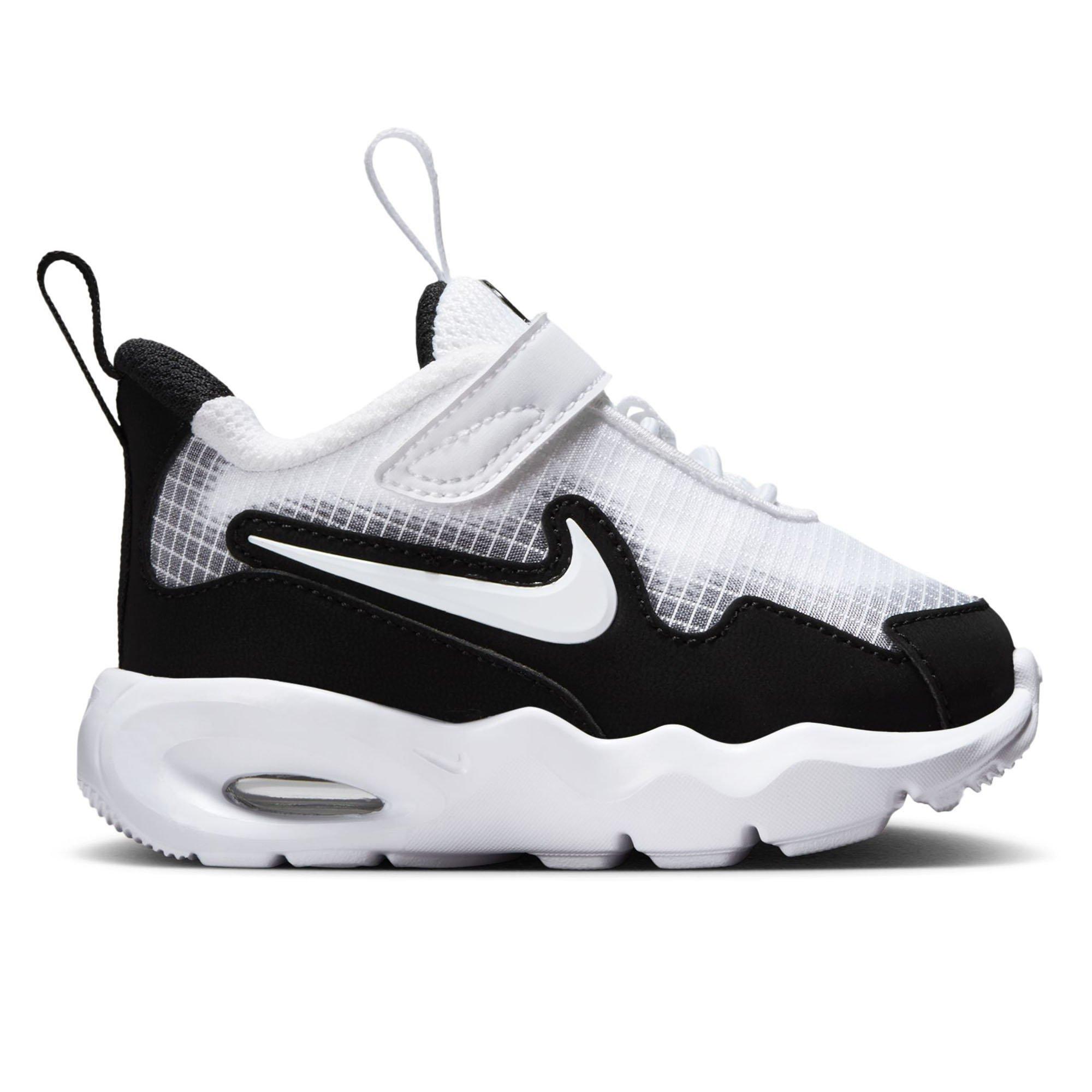 Nike | Toddlers' Air Max Nova Shoes, White Black Wolf Grey, Size 6