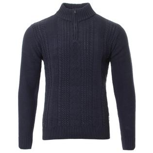 Rumors Men's Barry 1/4-Zip Sweater