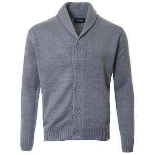 Rumors Men's Shawl Collar Cardigan Sweater