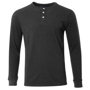 Rumors Men's Slub Jersey Henley Top