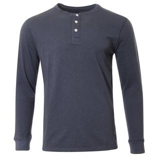 Rumors Men's Slub Jersey Henley Top