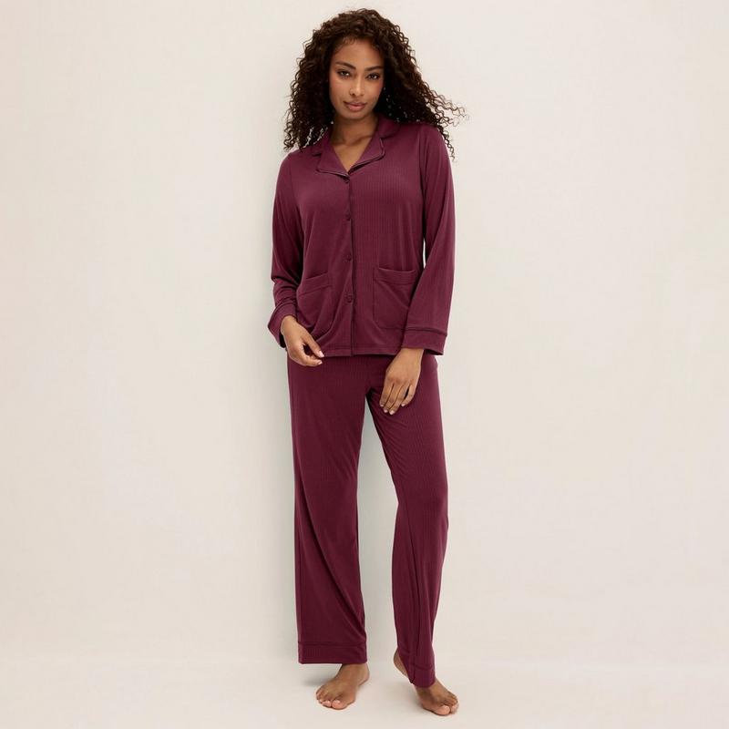 Knix Women's The Quintessential Two-Piece Pajama Set