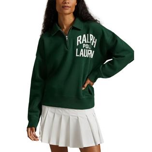 Polo Ralph Lauren Women's Logo Fleece Quarter-Zip Sweatshirt