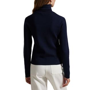 Polo Ralph Lauren Women's Logo Roll Neck Sweater