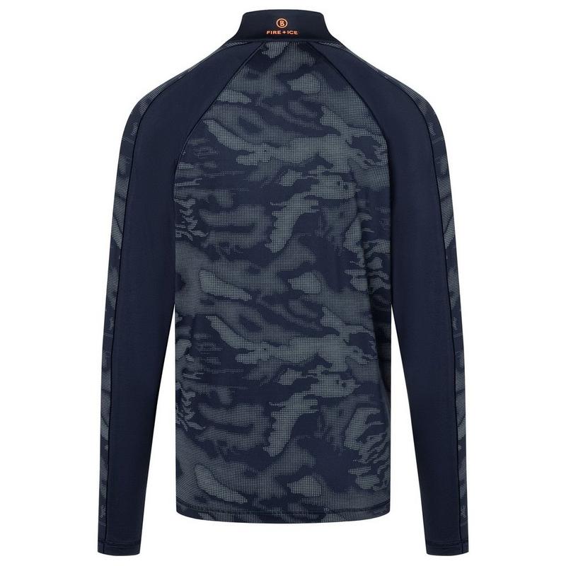 Fire + Ice Haut &agrave; glissi&egrave;re 1/4 Premo pour hommes
