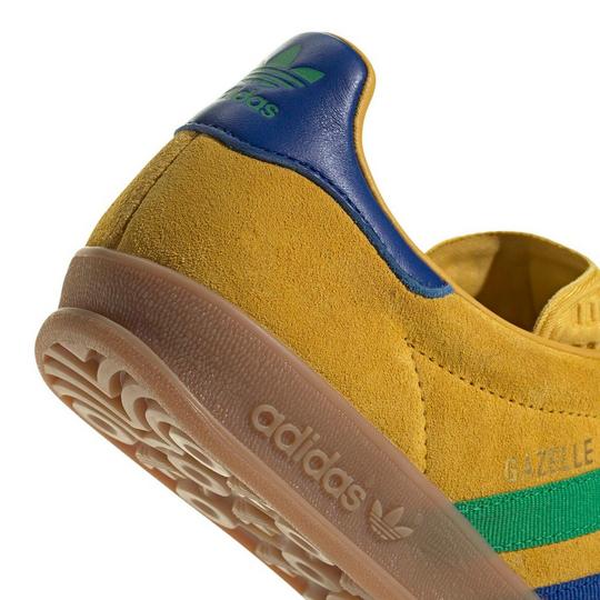 adidas gazelle silver green womens Limited edition Brazil Ronaldo 9 yellow / green suede adidas originals –  Sneakcustomtrainers.com main image 0