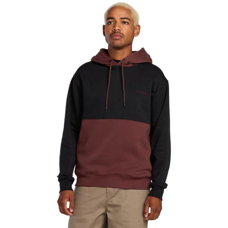Volcom Chandail &agrave; capuchon Divided pour hommes