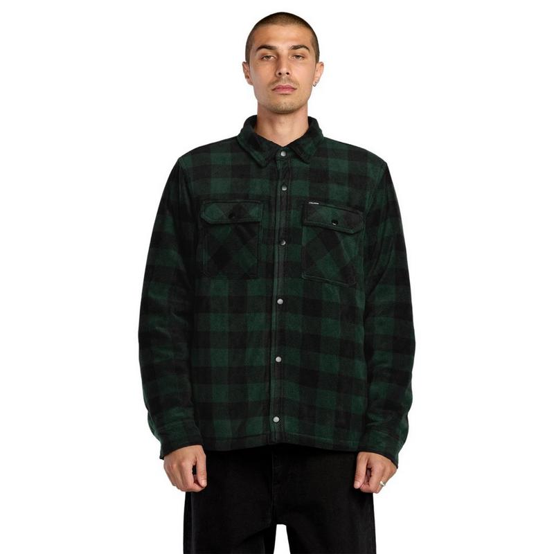 Volcom Chemise doubl&eacute;e en molleton Bowered II pour hommes
