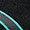 Black Wave Teal