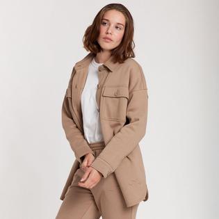 Lazypants Women's Fleece Shirt Jacket