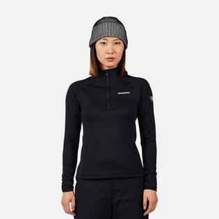 Rossignol Women's Blackside Mix Half-Zip Fleece Top