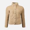 Veste sherpa Alltrack   boutons-pression pour femmes