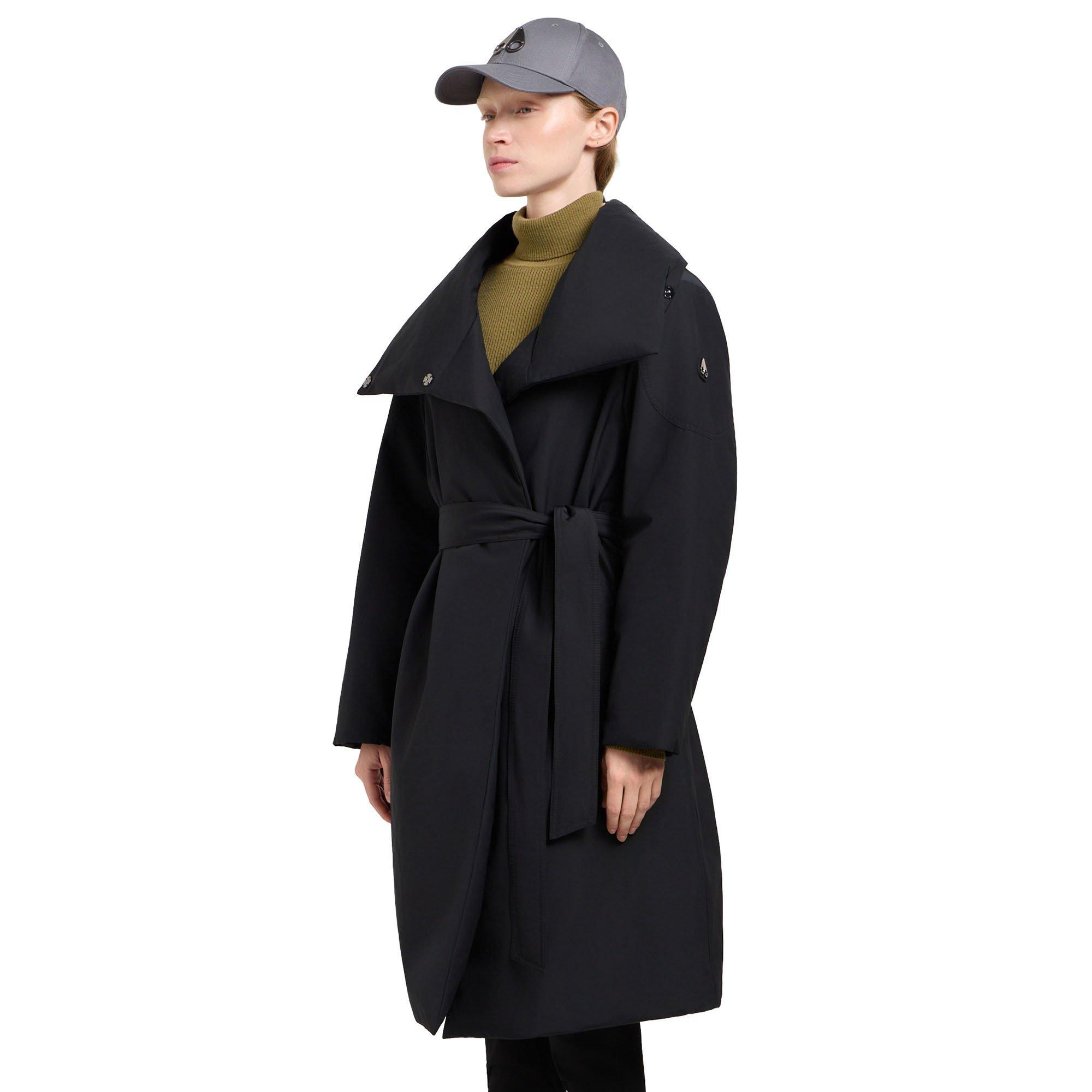 Women's Lonsdale Long Wrap Coat | Moose Knuckles | Sporting Life