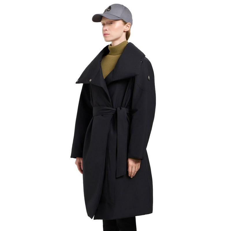Moose Knuckles Manteau portefeuille long Lonsdale pour femmes