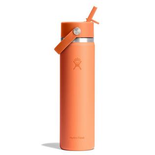 Hydro Flask Wide Mouth Insulated Bottle with Flex Straw Cap (24 oz)