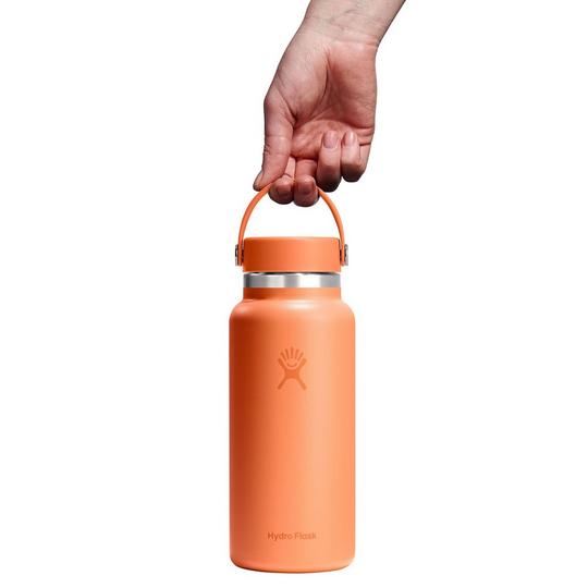 32 oz stainless steel water bottle with straw Stainless Steel Water Bottle w/ Straw