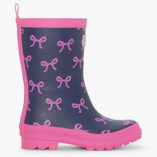 Hatley Kids' [11-2] Teeny Bows Matte Rain Boot