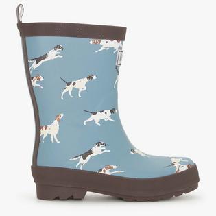 Hatley Kids' [11-2] Hunting Dogs Matte Rain Boot