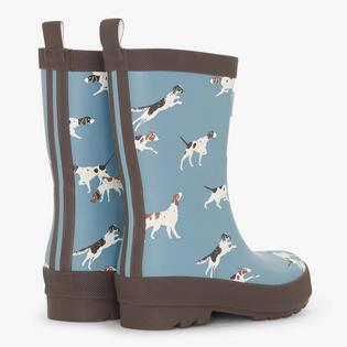 Hatley Kids' [11-2] Hunting Dogs Matte Rain Boot