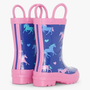 Hatley Toddlers' [6-13] Hearts & Horses Rain Boot