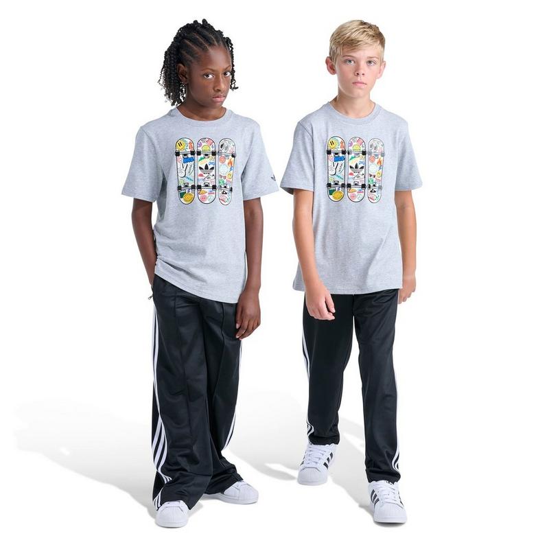 adidas Originals Juniors' [8-16] Sticker Board T-Shirt