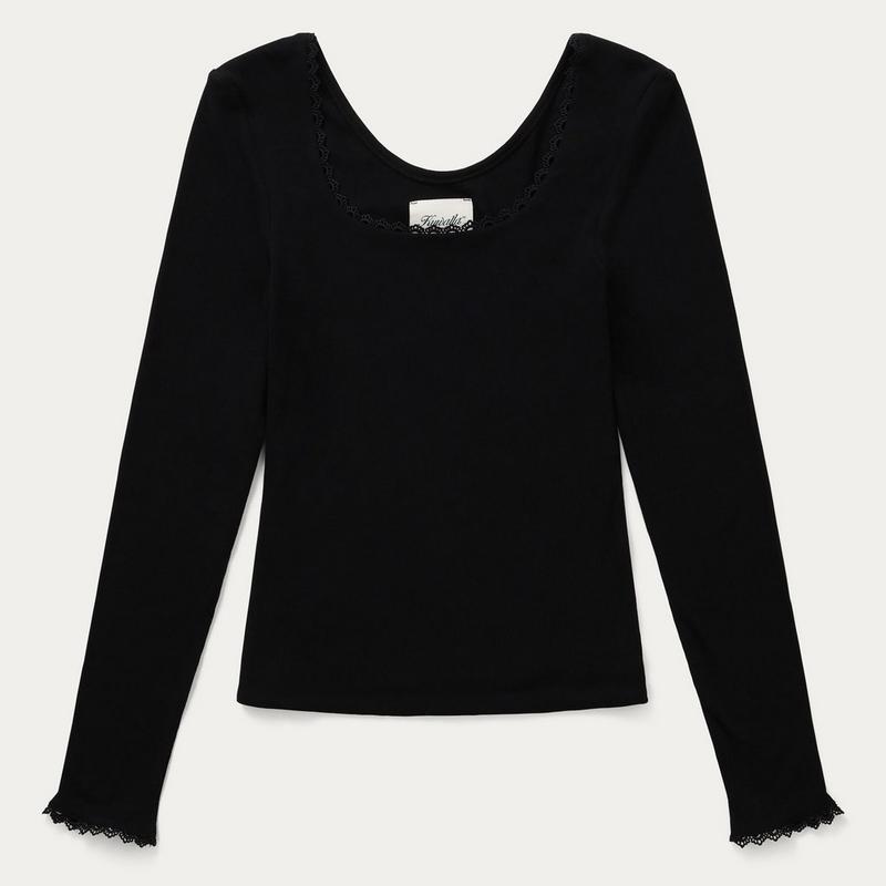Kuwalla Women's Belle Peachy Square Neck Top